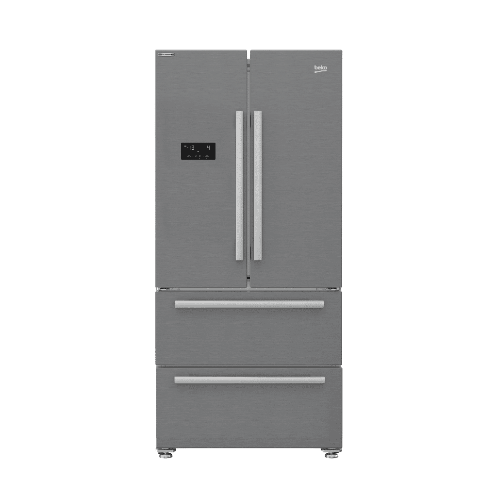 ثلاجه بيكو 539 لتر 2 باب و 2 درج ديجيتال ستانلس GNE60500X